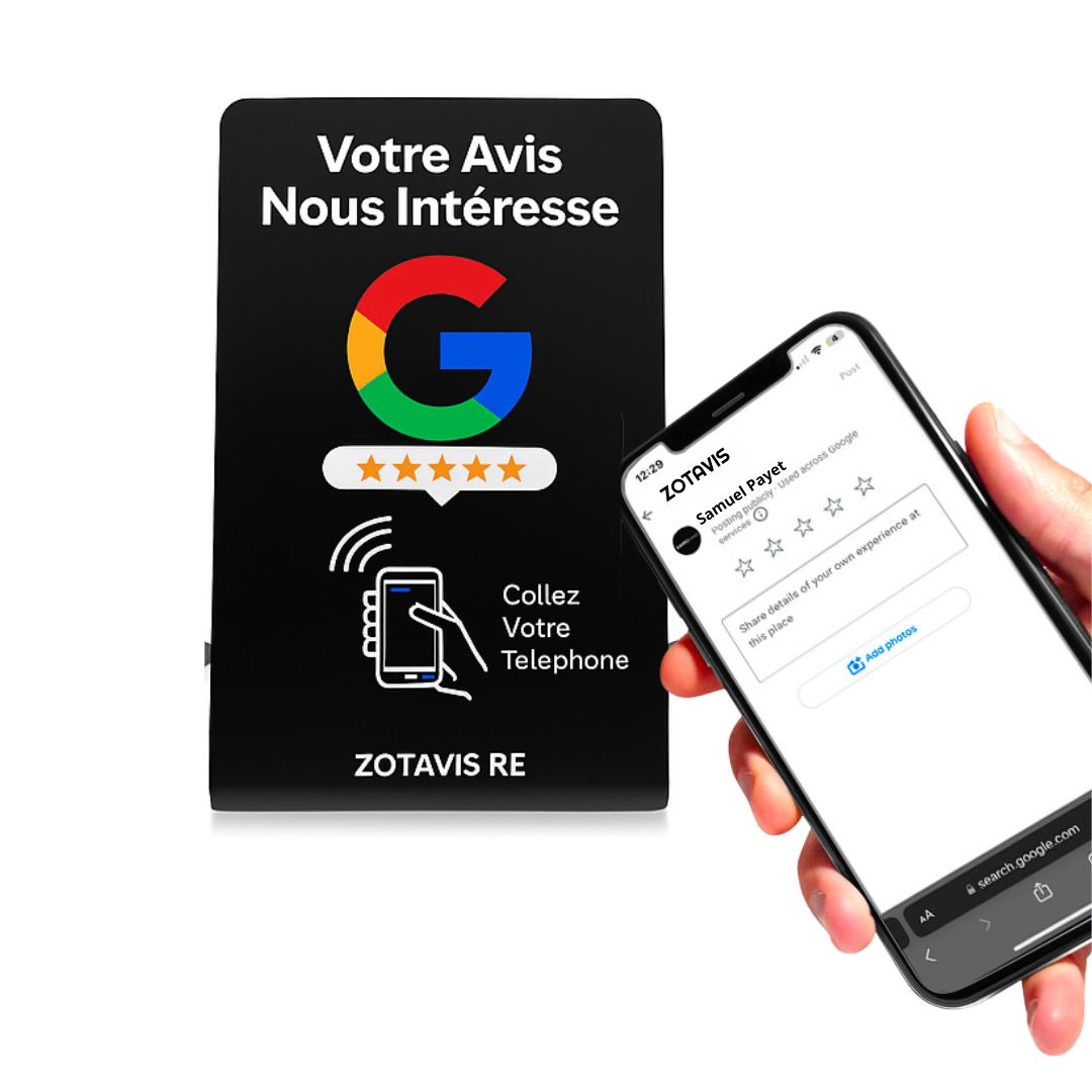 Support Google - Zot Avis