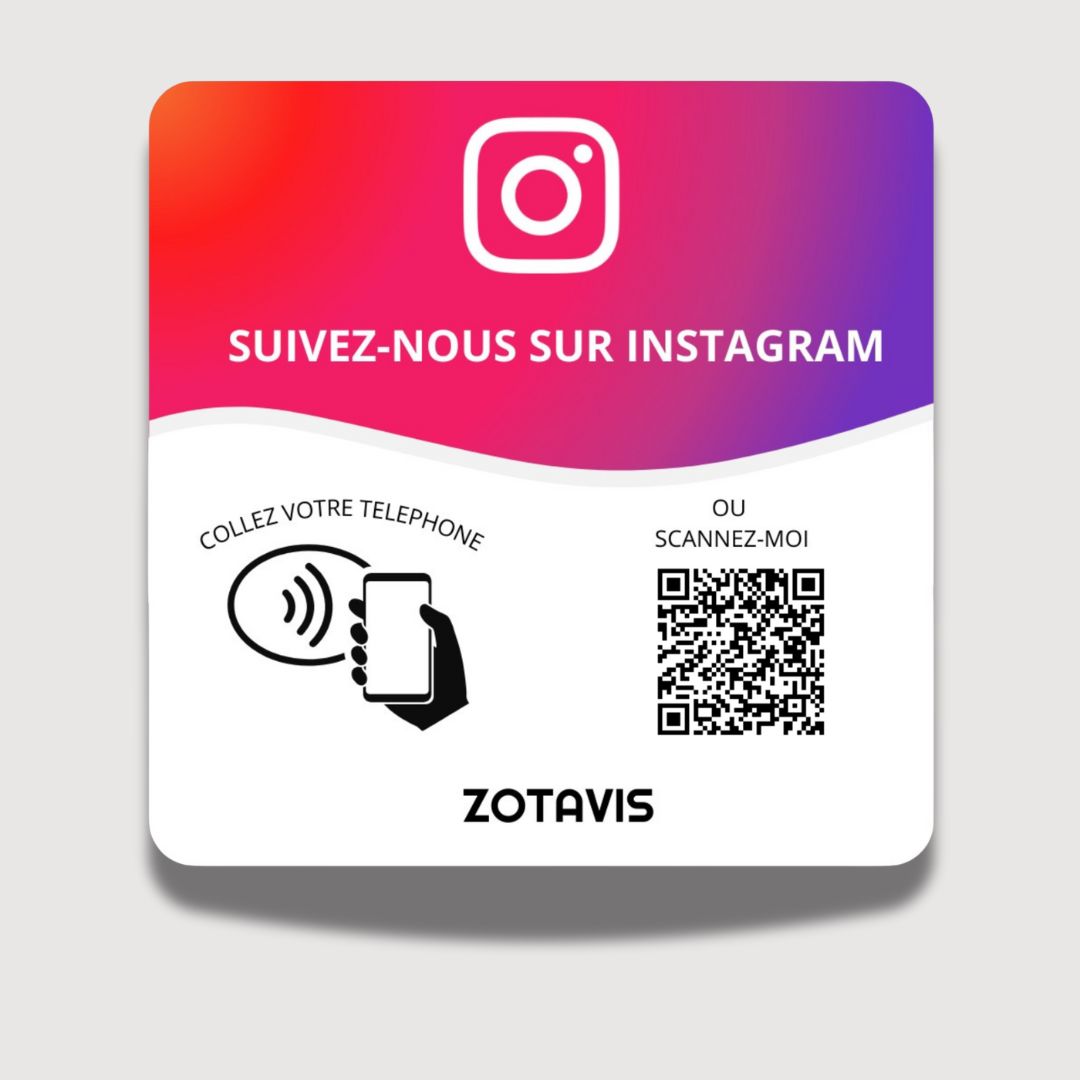 Plaque Instagram