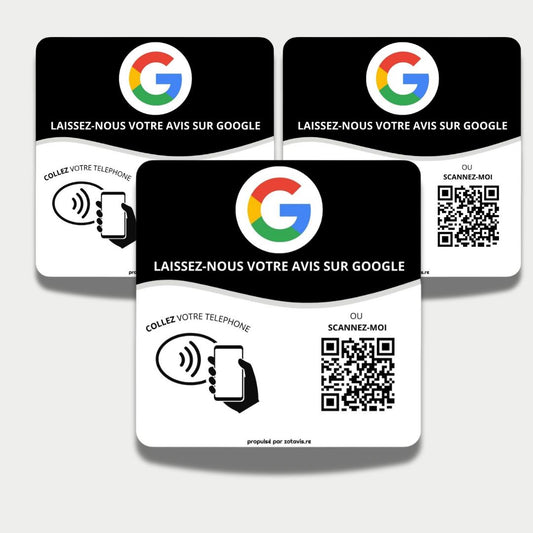 Pack 3 Plaque Google