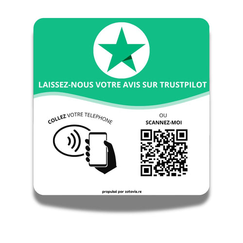 Plaque Trustpilot