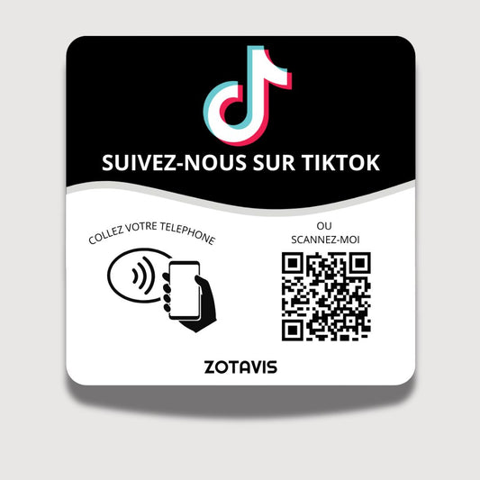 Plaque Tiktok